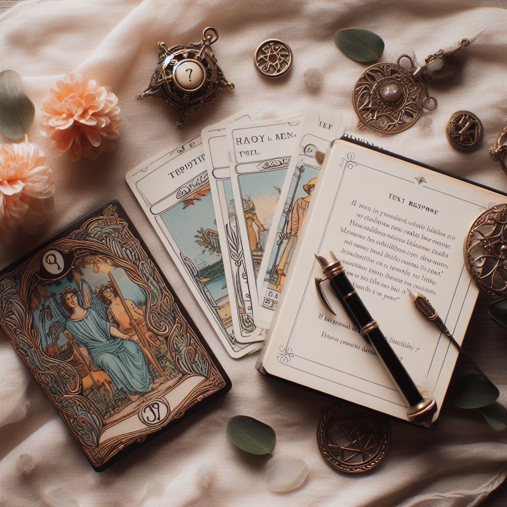 Tarot Reading: 3 Questions ❓, 3 Answers 🔮 | Text response